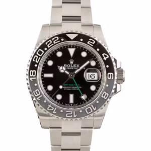 Rolex GMT-Master II ref 126710GRNR Stainless Steel Oyster