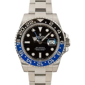 Rolex GMT-Master II Ref 126710BLNR Batman