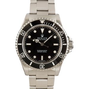 Mens Rolex Submariner 14060M No Date Dial